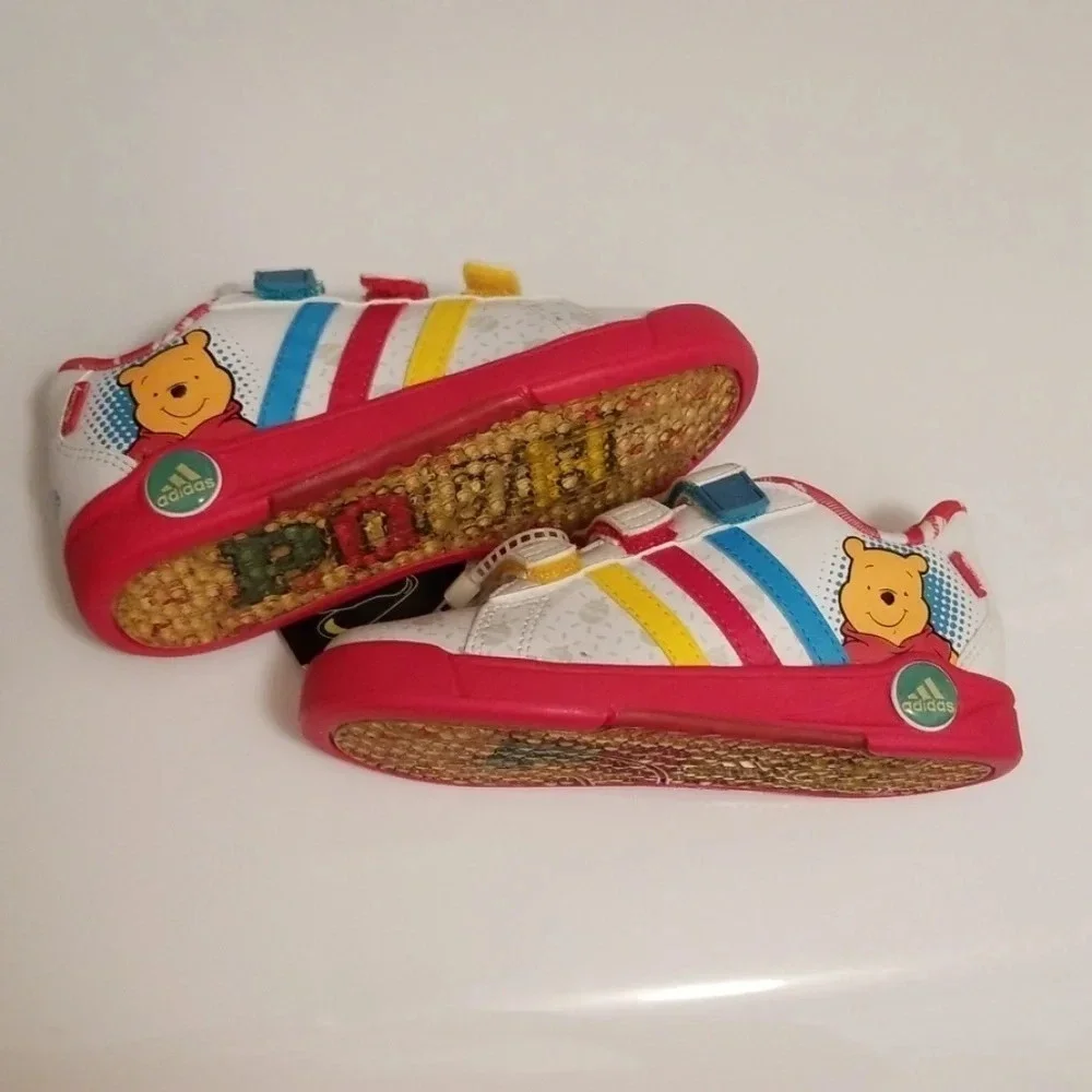Adidas Disney Pooh Bear Ortholite Sneakers Walkinf Shoes 8K